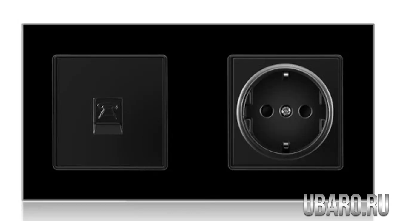 Телефон-розетка DS-172-RJ11-1-B1