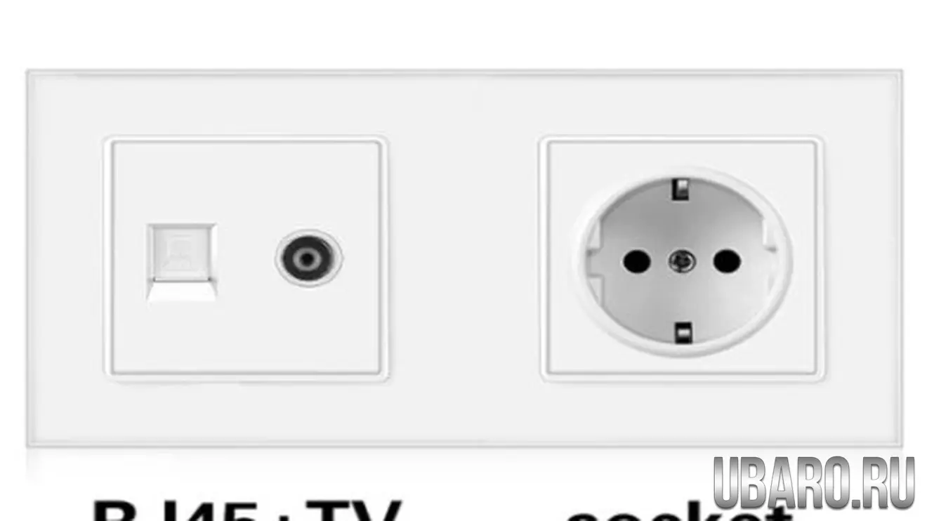 Интернет-телевизор -розетка DS-172-RJ45TV-W1